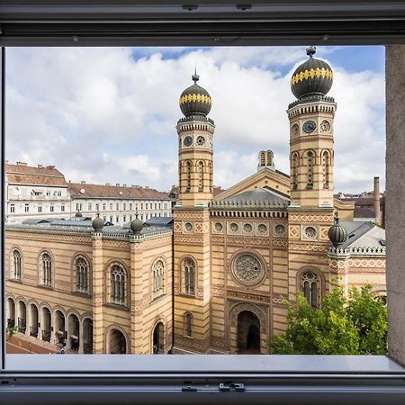 Breathless Panorama Synagogue Elegant Attic Free Parking Reservation Needed Будапешт Экстерьер фото