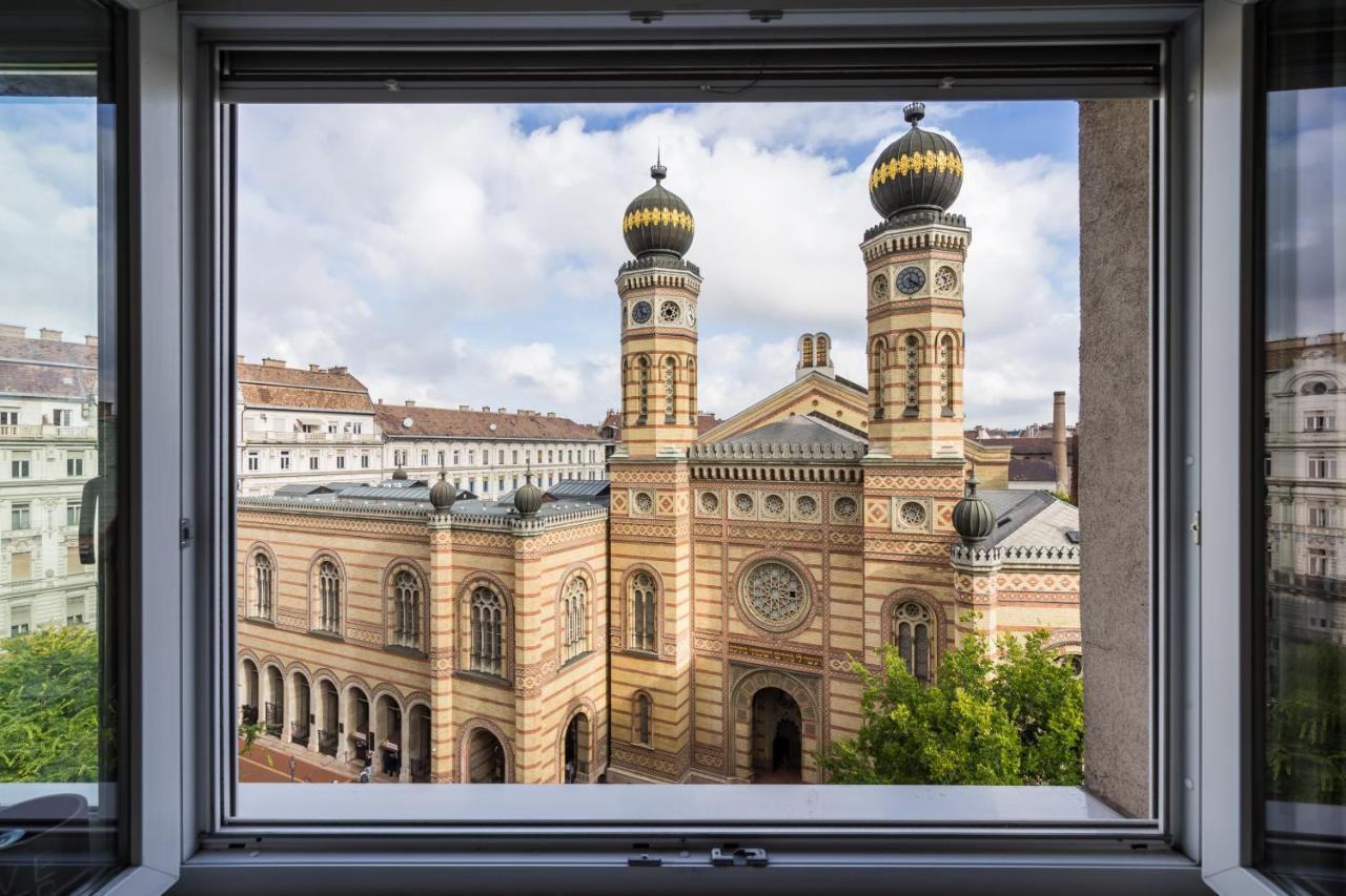 Breathless Panorama Synagogue Elegant Attic Free Parking Reservation Needed Будапешт Экстерьер фото